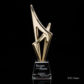 Promotional Traverse Award - Gold/Optical 13"
