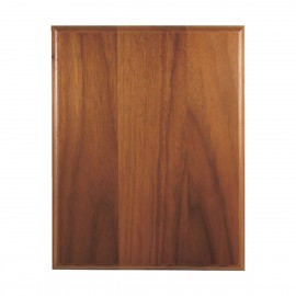 10" x 13" Step-Edge Genuine Walnut Plaque with Logo