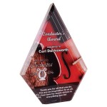 5.75" x 8" Diamond Acrylic Award with Logo