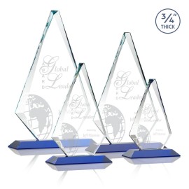 Customized Windsor Award - Blue  Customized Windsor Award - Blue