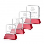 Flamborough Award on Base - Red with Logo