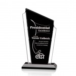 Promotional Dunstable Award - Acrylic/Black 7"