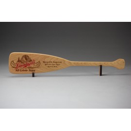 Logo Branded 1" x 4" - Hardwood Paddle Stands