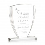 Logo Branded Marcella Award - Acrylic 9"