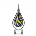 Customized Calabria Award on Clear Base - 11"