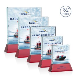 Terra VividPrint Award on Newhaven - Red with Logo