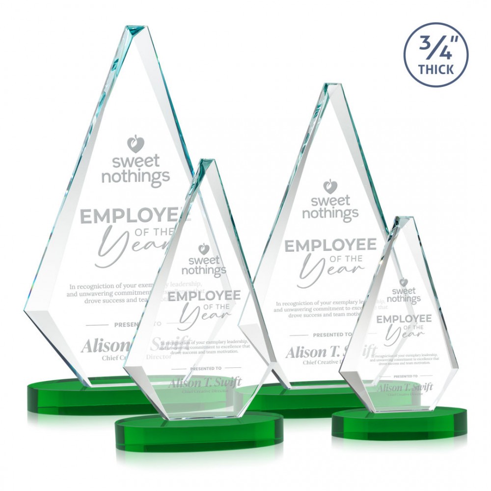 Promotional Windsor Award on Alberton Base - Green