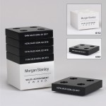 3.5" Stackable Cube Award with Logo