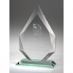 Apex Glass Award - 11.75 " with Logo
