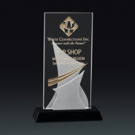 Logo Branded Aria 1 Crystal Award