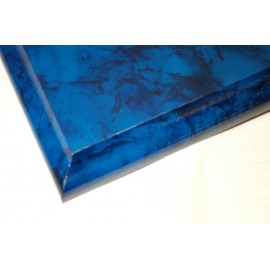 Customized Blue Marble Economy Plaque 10.5 x 13