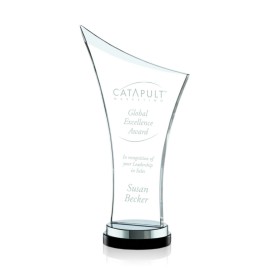 Quarton Award - Jade 8" with Logo