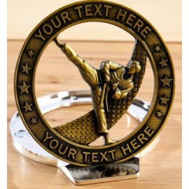 Laser-etched Custom Medal Morphers Award (3")