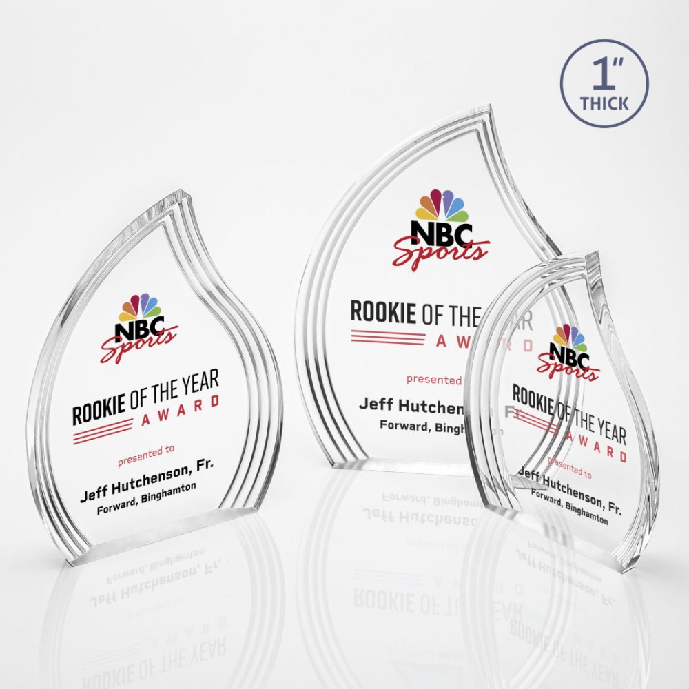 Personalized Tidworth VividPrint Award - Clear Right