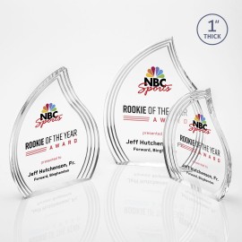 Personalized Tidworth VividPrint Award - Clear Right