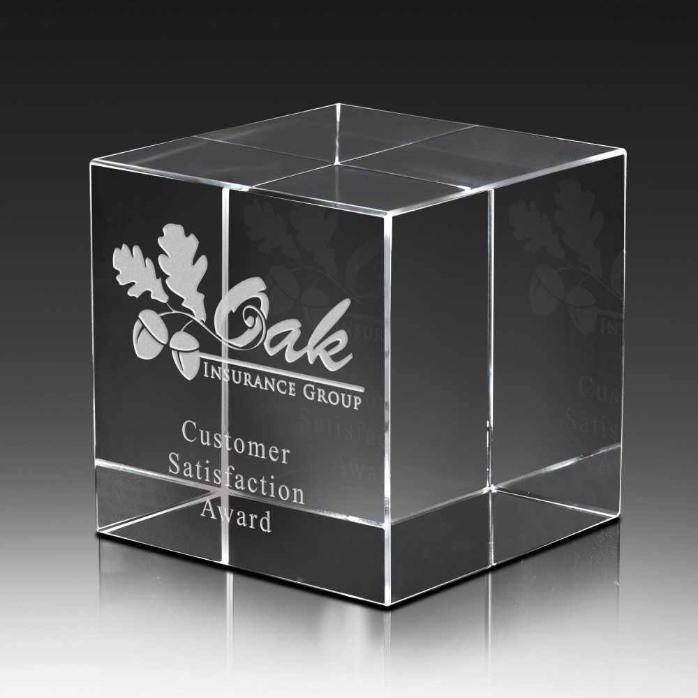 Custom Crystal Cube