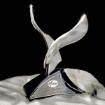 Intrepid Award - Silver/Black 11" with Logo