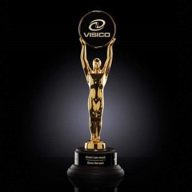 Customized Champion Award (M) - Gold/Ebony Base 12"