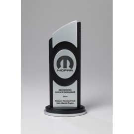 Medium Carbon Premier Award with Logo