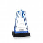Rosina Star Award - Acrylic/Blue/Black 7" with Logo