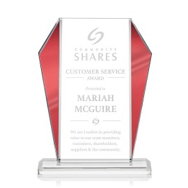 Newbury Award - Starfire/Red 7" with Logo