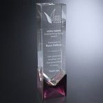 Hampton Purple Award 9-1/2" with Logo