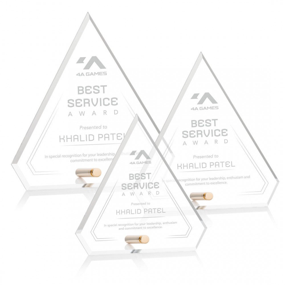 Polaris Diamond Award - Gold with Logo Polaris Diamond Award - Gold with Logo