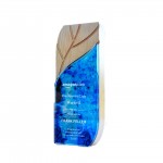 Personalized Creative Crystal Trophy Leaf Shape Wooden Frame