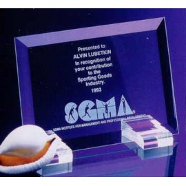 Personalized 7" Rectangular Spectral Award  Personalized 7" Rectangular Spectral Award