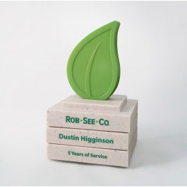 4"UDesign Perpetual Award Topper with Logo