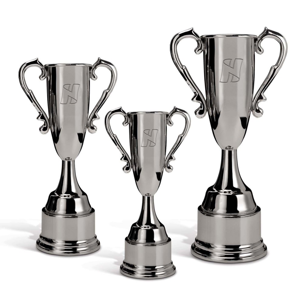 Custom Vanderbilt Pedestal Cup - 12" Nickel Custom Vanderbilt Pedestal Cup - 12" Nickel