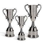 Custom Vanderbilt Pedestal Cup - 12" Nickel