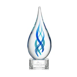 Warrington on Paragon Clear - 9" with Logo  Warrington on Paragon Clear - 9" with Logo