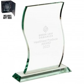 Papyrus Crystal Glass Awards with Logo