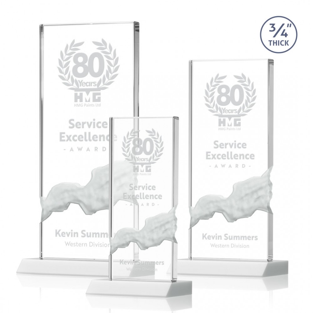 Poole Award - White with Logo