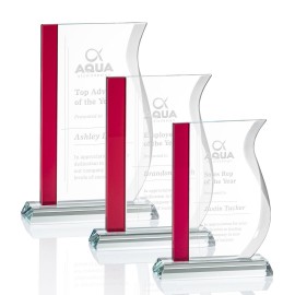 Burbank Award - Red with Logo