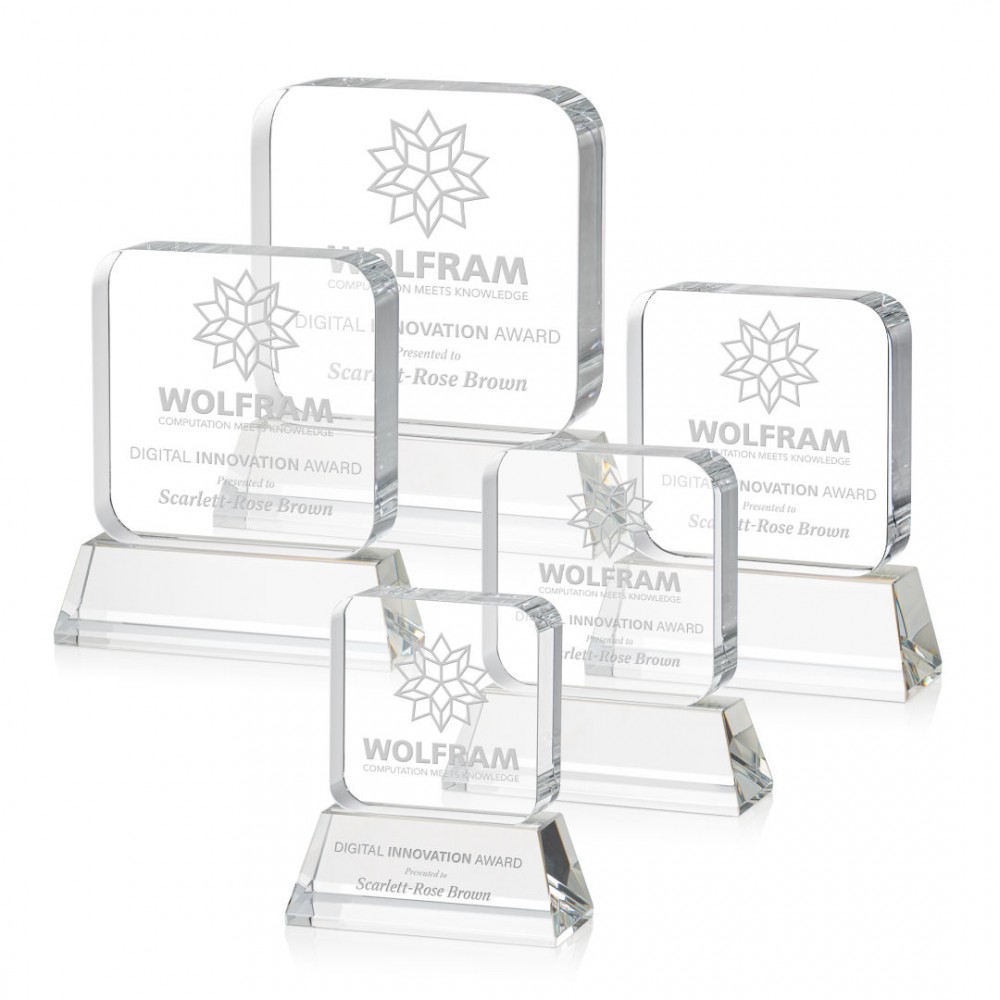 Flamborough Award on Base - Clear with Logo Flamborough Award on Base - Clear with Logo