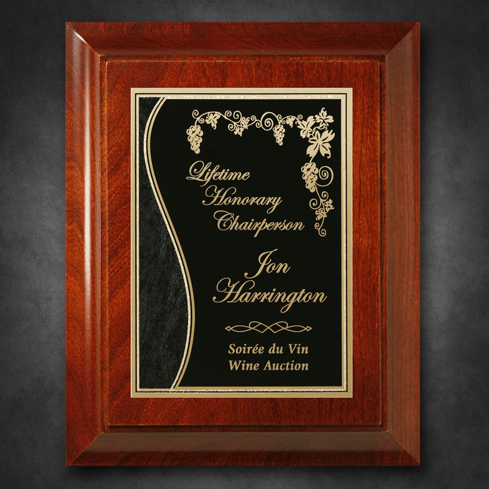 Americana Raised Panel Plaque 8" x 10" with Logo Americana Raised Panel Plaque 8" x 10" with Logo