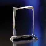 7 3/4" Odyssey Crystal Award with Logo