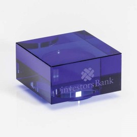 Recognition Tower Cap - Optical Blue 1" with Logo