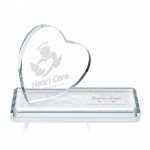 Personalized Northam Heart Award - Starfire 3"x7"