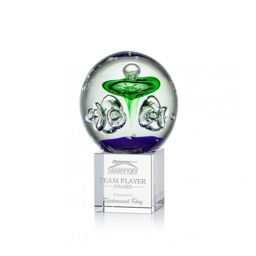 Promotional Aquarius Award on Granby Base - 4" Diam