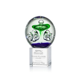 Promotional Aquarius Award on Granby Base - 4" Diam  Promotional Aquarius Award on Granby Base - 4" Diam