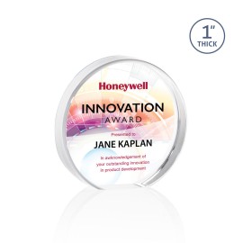 VividPrint Award - Narita Circle 3" Diam with Logo  VividPrint Award - Narita Circle 3" Diam with Logo