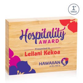 Personalized VividPrint Award - Auckland 6"x8"