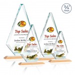 Custom Windsor VividPrint Award - Bamboo/White
