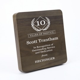 Customized Solid Wood Recognition Plaque