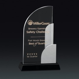 Logo Branded Aria 3 Crystal Award  Logo Branded Aria 3 Crystal Award
