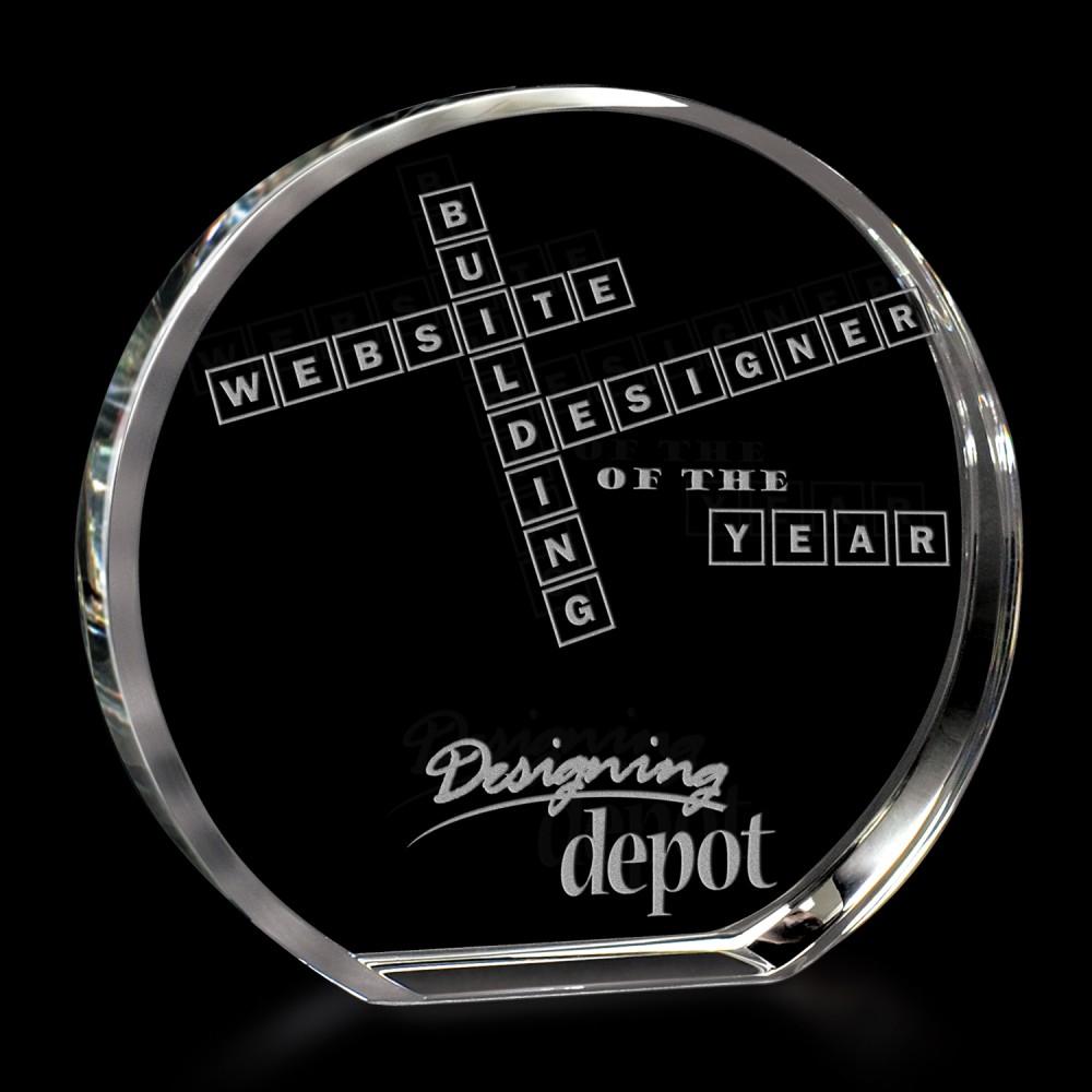 Aspire Award 6" with Logo
