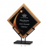 Personalized Lancaster Award - Bamboo/Star 14" H